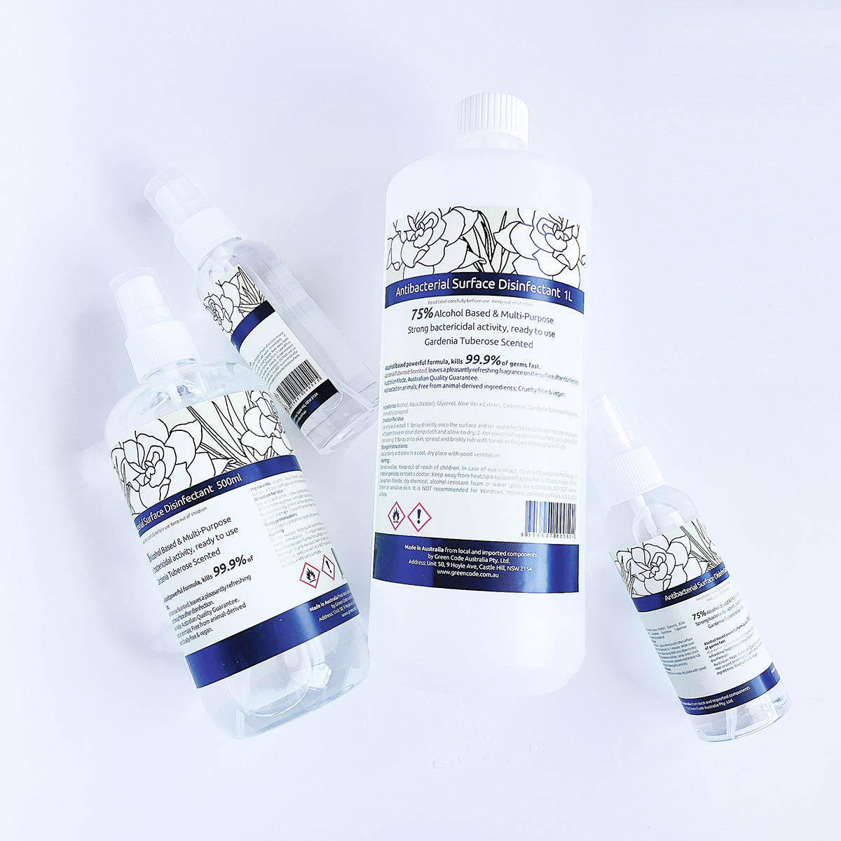 75% Alcohol Based & Multi-Purpose