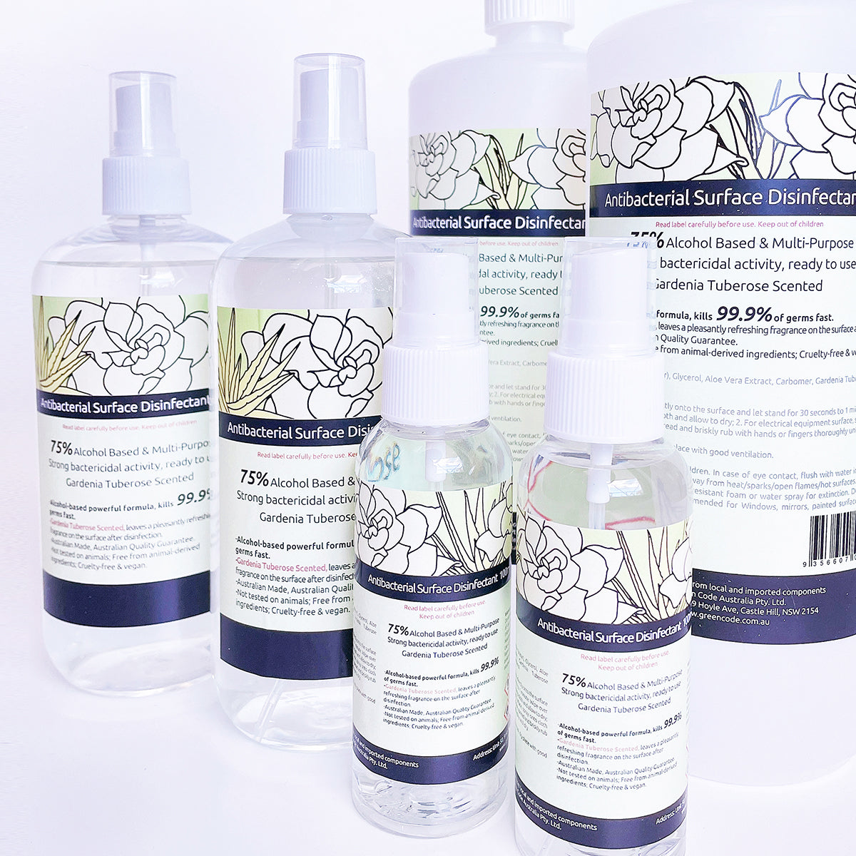 75% Alcohol Based & Multi-Purpose