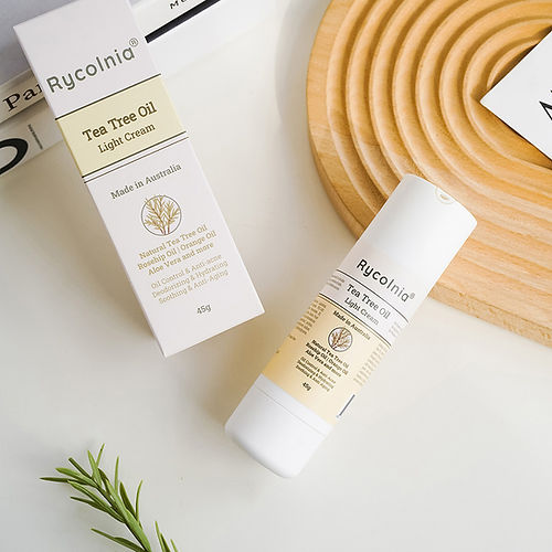 Rycolnia Tea Tree Terpene Alcohol Essence Light Cream 45g