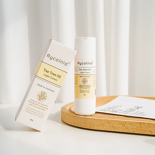 Rycolnia Tea Tree Terpene Alcohol Essence Light Cream 45g