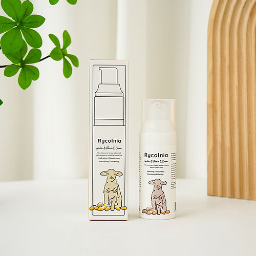 Rycolnia Lanolin & Vitamin E Cream 50g