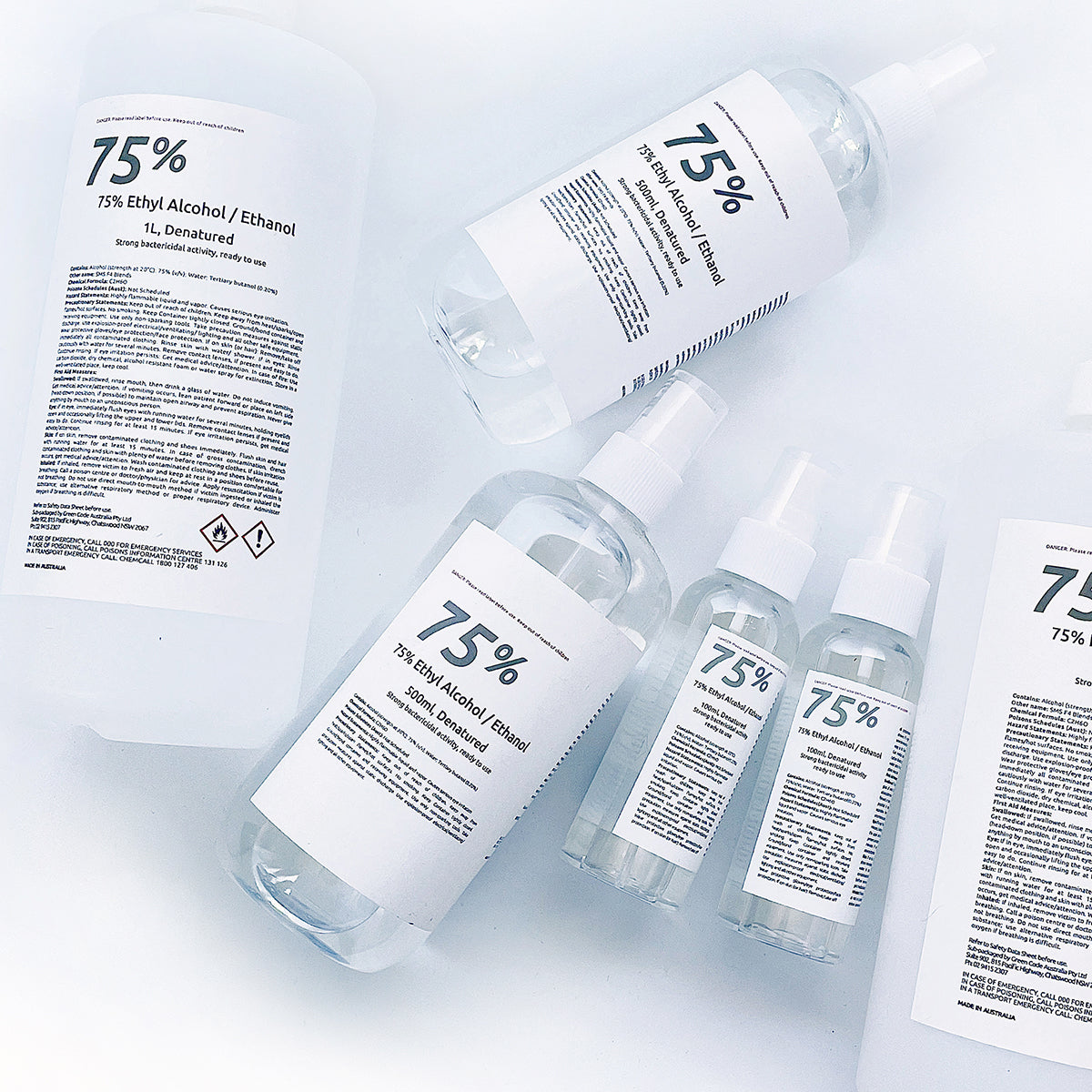 75% Ethyl Alcohol / Ethanol Denatured