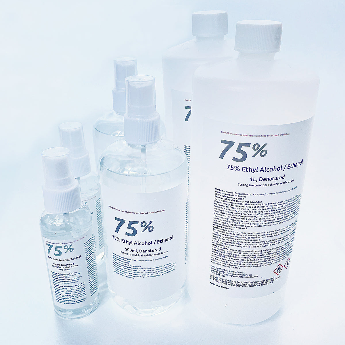 75% Ethyl Alcohol / Ethanol Denatured