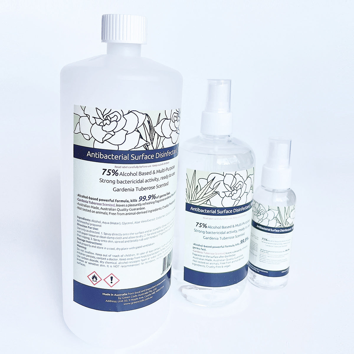 75% Alcohol Based & Multi-Purpose