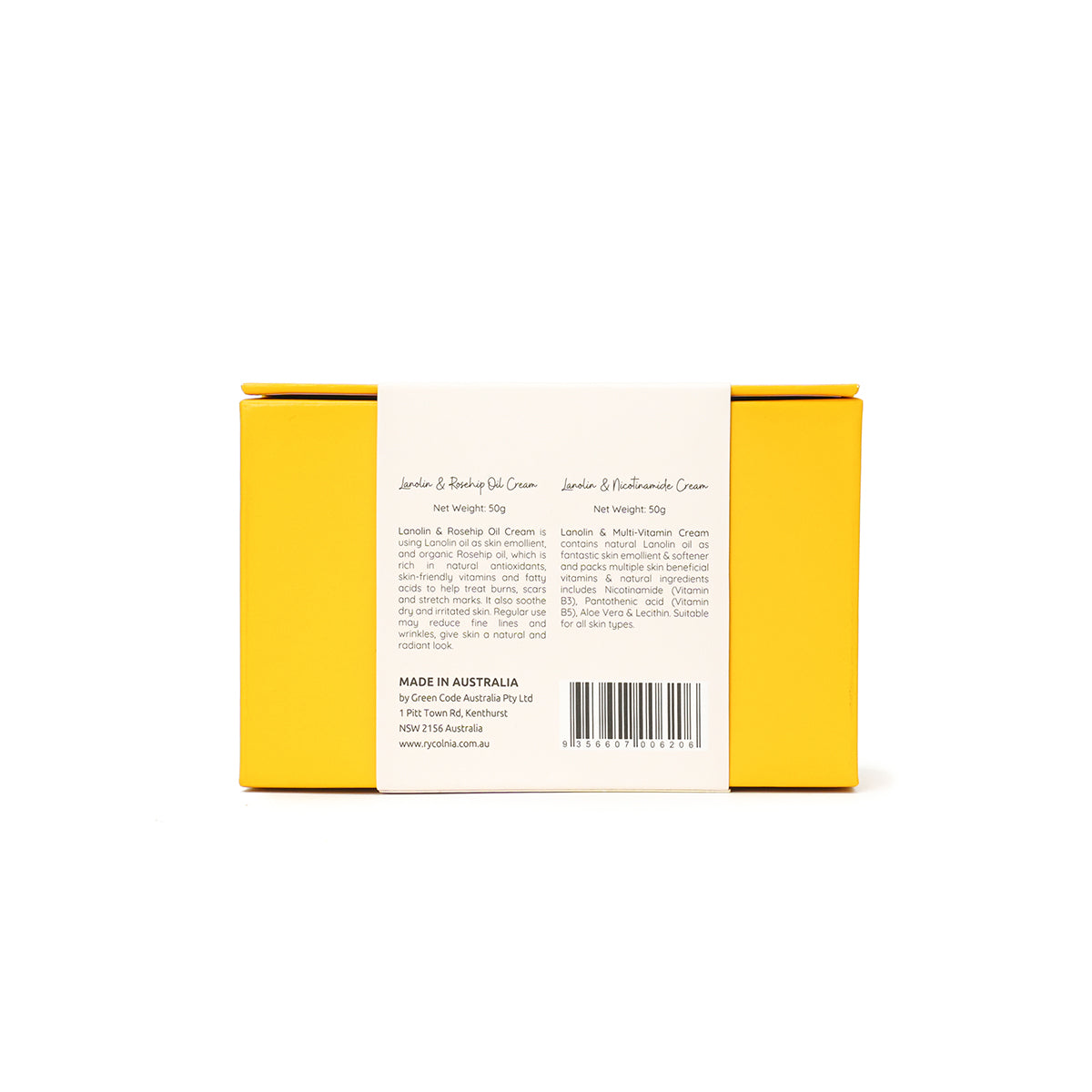 Rycolnia Lanolin Cream Gift Set - 2 Pack