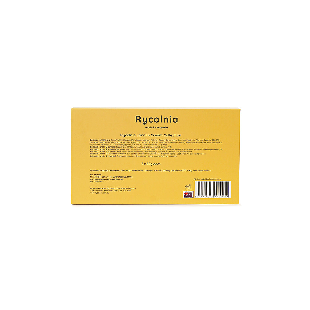 Rycolnia Lanolin Cream Gift Set