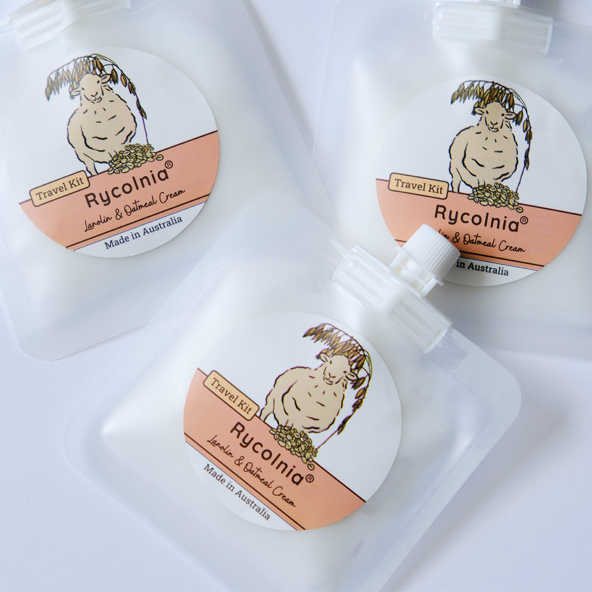 Rycolnia Lanolin & Oatmeal Cream 15g Pouch